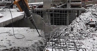 Демонтаж монолитного перекрытия в Михайловке - Профессиональная разборка от 822 руб.