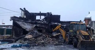 Демонтаж сгоревших зданий в Михайловке | Сварной-Мхл - снос после пожара от 1028 рублей