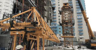 Демонтаж башенного крана в Михайловке - услуги по демонтажу от Сварной-Мхл от 1541 руб.