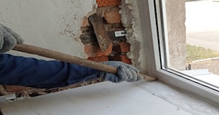 Демонтаж окон в Михайловке: цена от 1541 руб. - Сварной-Мхл