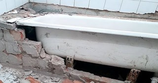 Демонтаж ванной комнаты в Михайловке - стоимость работ от 822 руб. | Сварной-Мхл